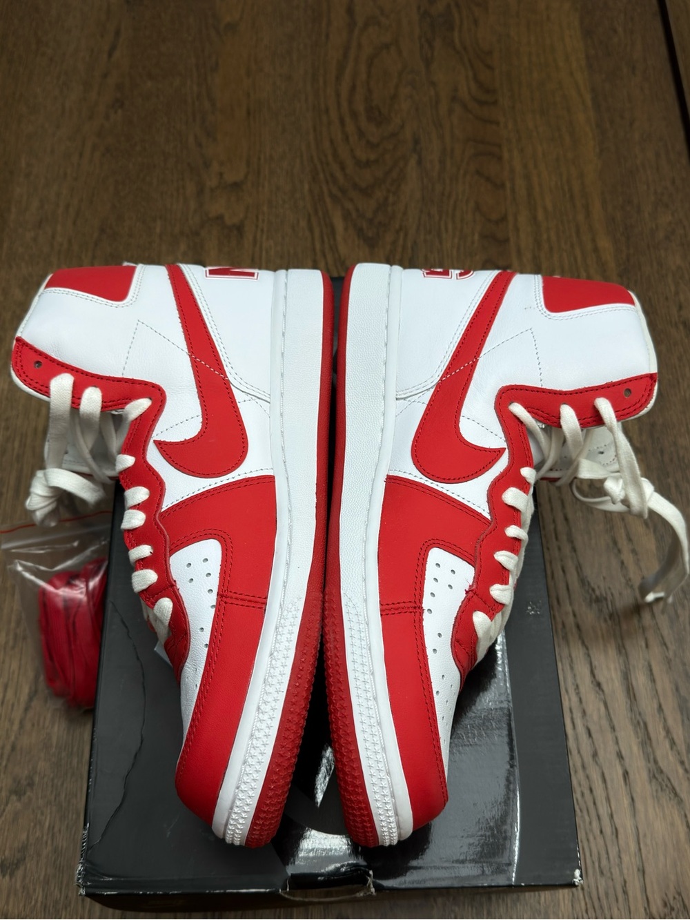 NIB Nike x Comme des Garçons Terminator High SP Red White FD4159-102 Men's 9.5